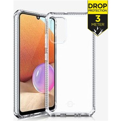 ITSKINS SpectrumClear Transparent Samsung Galaxy A32 4G Flexibel TPU Skal Stötsäkert - Transparent