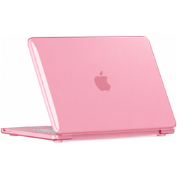 Mobigear Crystal Case MacBook Neo 13 pollici (2026) Cover rigida per MacBook - Rosa - Modello A3404