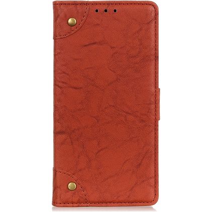 Mobigear Ranch Samsung Galaxy A90 Lompakkokotelo + Setelitasku - Ruskea