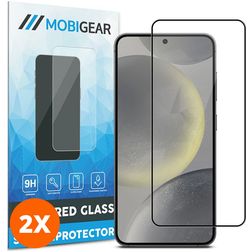 Mobigear Premium Samsung Galaxy S25 Plus Vidro temperado Película de ecrã - Compatível com capas (Pack de 2)