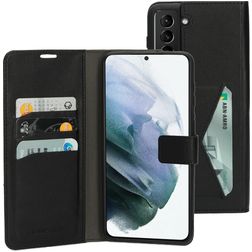 Mobiparts Classic Wallet Samsung Galaxy S21 Plus Plånboksfodral med sedelfack - Svart