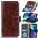 Mobigear Basic iPhone 14 Funda tipo libro Cartera - Marrón