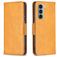 Mobigear Excellent Motorola Moto G200 5G Wallet case - Cognac