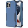 Mobigear Ultra Tough iPhone 14 Pro Max Hårdt Bagsidecover Stødsikkert - Sort / Blå