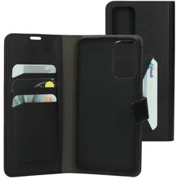 Mobiparts Classic Wallet OPPO A76 Lompakkokotelo + Setelitasku - Musta