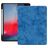 Mobigear Tri-Fold Gel iPad Pro 12.9 Inch (2018) TPU / Leatherette Wallet case + Stylus Holder - Blue