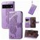 Mobigear Butterfly Google Pixel 7 Pro Wallet case - Purple