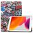 Mobigear Tri-Fold iPad 7 (2019) Knížkové pouzdro - Graffiti