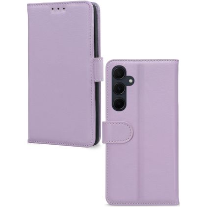 Mobilize Premium Gelly Wallet Samsung Galaxy A35 Capa livro Carteira - Roxo