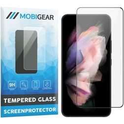 Mobigear Premium Samsung Galaxy S23 Glas Skærmbeskytter - Case Friendly - Sort