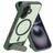 Mobiparts Hardcover iPhone 16 MagSafe Funda Plástico rígido Carcasa con soporte - Satin Green