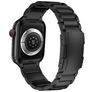 Mobigear Brisbane Titanium Apple Watch Strap Butterfly closure - 49/46/45/44 mm - Black