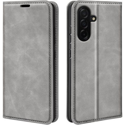 Mobigear Retro Slim Samsung Galaxy A27 Plånboksfodral med sedelfack - Grå