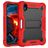 Mobigear ShieldStand iPad Mini 6 (2021) Funda Plástico rígido / Silicona Carcasa + Portalápices + Soporte - Negro / Rojo