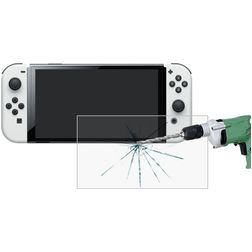 Mobigear Nintendo Switch OLED Cristal templado Protector de pantalla - Compatible con fundas