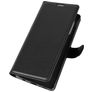 Mobigear Classic LG Velvet Funda tipo libro Cartera - Negro