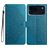 Mobigear Mandala iPhone 18 Pro Plånboksfodral med sedelfack - Blå