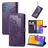 Mobigear Mandala Samsung Galaxy M52 Pungetui med Seddelrum - Lilla