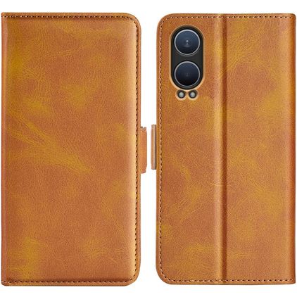 Mobigear Slim Magnet OnePlus Nord CE 4 Lite Etui z klapką typu portfel - Koniakowy