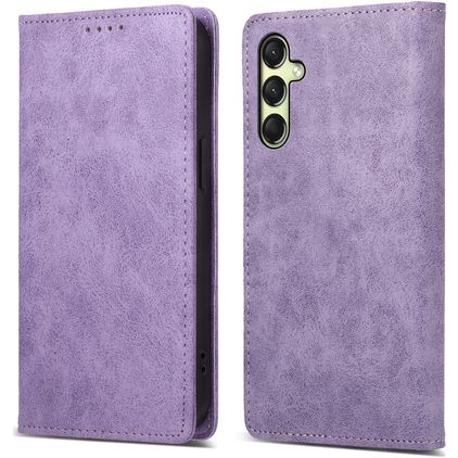 Mobigear Wallet Samsung Galaxy A16 Cover a libro portafoglio - Viola