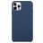 Mobigear Rubber Touch iPhone 15 Pro Max Silicone Back cover - Dark Blue