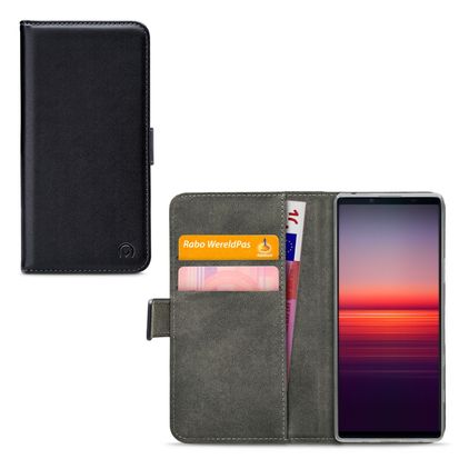 Mobilize Classic Gelly Wallet Sony Xperia 5 II Plånboksfodral med sedelfack - Svart
