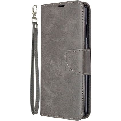 Mobigear Excellent Huawei Y6p Plånboksfodral med sedelfack - Grå