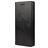 Mobigear Flowers Samsung Galaxy A23 Cover a libro portafoglio - Nero