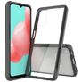 Mobigear Crystal Samsung Galaxy A32 5G Plástico rígido Capa traseira - Transparente / Preto