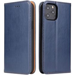 Fierre Shann Art iPhone 12 Mini Pungetui med Seddelrum - Blå