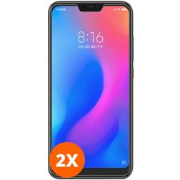 Mobigear Xiaomi Redmi Note 6 Pro Vidro temperado Película de ecrã - Compatível com capas (Pack de 2)