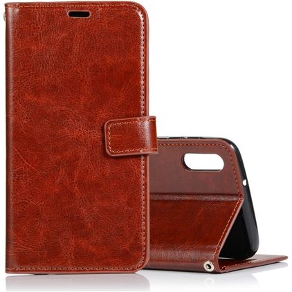 Mobigear Wallet Samsung Galaxy A10 Wallet case - Brown