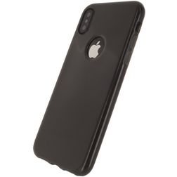 Mobilize Gelly iPhone XS TPU flexível Capa traseira - Smokey Grey