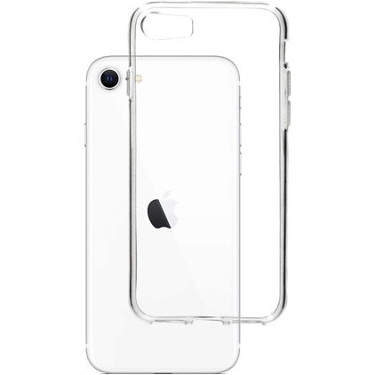 Mobiparts Classic Transparente iPhone 8 TPU flexível Capa traseira - Transparente