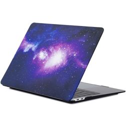 Mobigear Design MacBook Air 13 polegadas (2018-2020) Capa rígida para MacBook - Galaxy - Modelo A1932 / A2179 / A2337