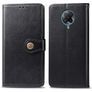 Mobigear Snap Button POCO F2 Pro Wallet case - Black