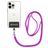 Mobigear Lanyard Universellt justerbart mobilband - Rosa / Lila