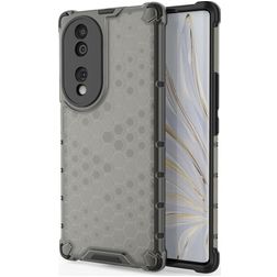Mobigear Honeycomb HONOR 70 Hard Case Back cover Shockproof - Black