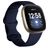 Mobigear Sport Dual Silikone Fitbit Sense Urrem Stiftlukning - Mørkeblå
