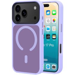 Mobiparts Hardcover iPhone 17 Pro MagSafe Hardcase Back cover - Satin Lila