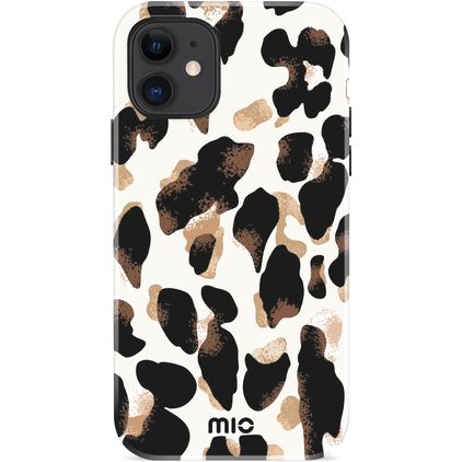 MIO iPhone XR MagSafe Funda Plástico rígido Carcasa - Leopard