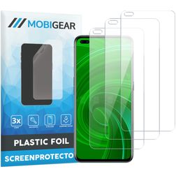Mobigear Realme X50 Protector de pantalla Film - Compatible con fundas (pack de 3)