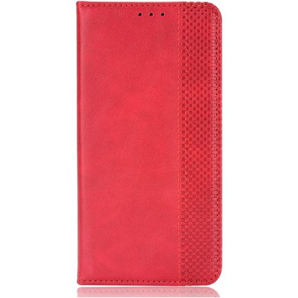 Mobigear Sensation Vivo Y76 Etui z klapką typu portfel - Czerwony