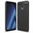 Mobigear Brushed Slim Samsung Galaxy A8 (2018) TPU flexible Carcasa - Negro