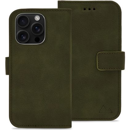 My Style Flex Wallet iPhone 16 Pro Plånboksfodral med sedelfack - Forest Green