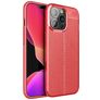 Mobigear Luxury iPhone 13 Pro Max TPU flexível Capa traseira - Vermelho