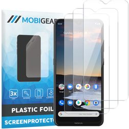 Mobigear Nokia 5.3 Ochrona ekranu Folia - Kompatybilna z etui (3 szt.)