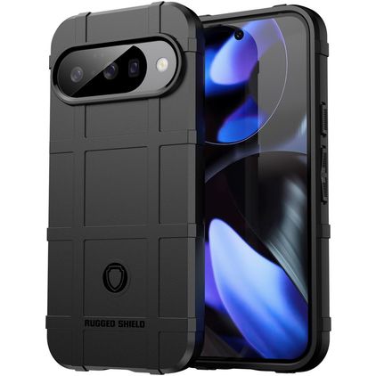 Mobigear Rugged Shield Google Pixel 10 Flexible TPU Back cover Shockproof - Black