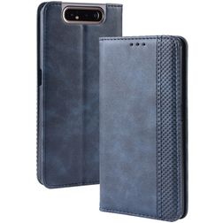 Mobigear Sensation Samsung Galaxy A80 Etui z klapką typu portfel - Niebieski