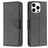Mobigear Excellent iPhone 16 Pro Max Funda tipo libro Cartera - Negro